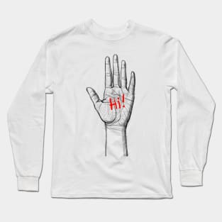 Hi! Long Sleeve T-Shirt